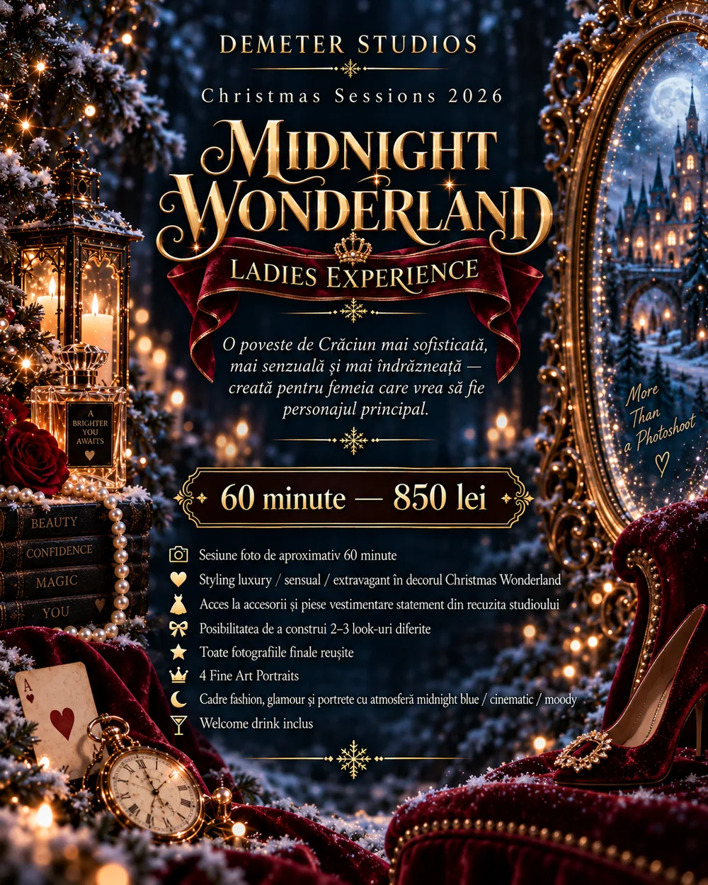 Afiș Midnight Wonderland Ladies Experience