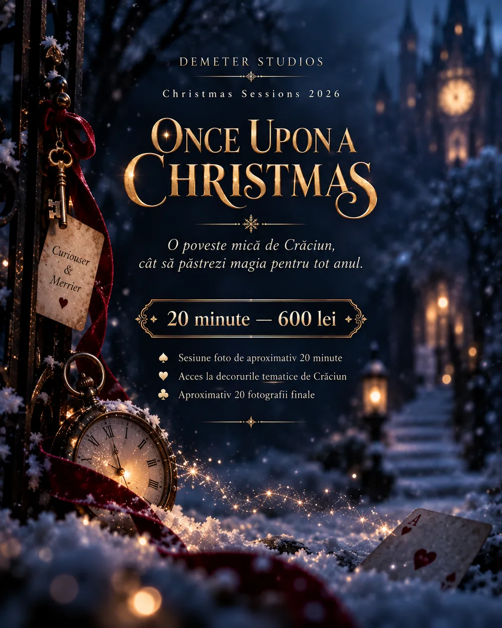 Afiș pachet Once Upon a Christmas